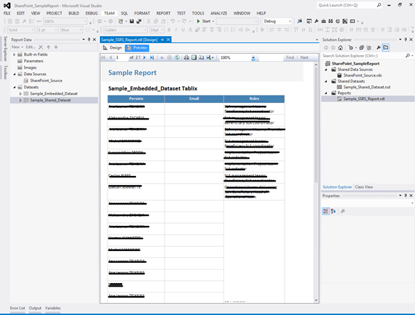 Deploy Bulk SSRS Reports In SharePoint From BIDS Or SSDT